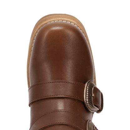 TOPANGA LEATHER BOOTIE