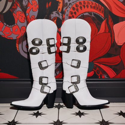 SPURWEST LEATHER BOOT
