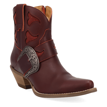 SADDLE UP LEATHER BOOTIE