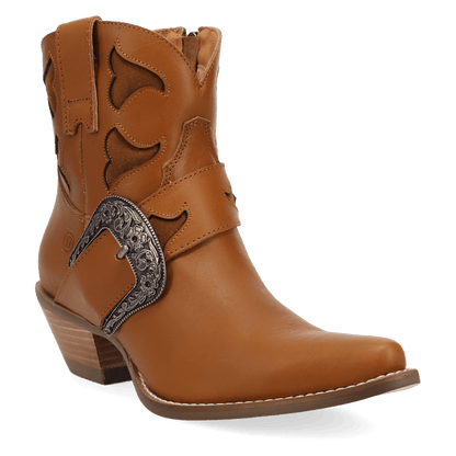 SADDLE UP LEATHER BOOTIE
