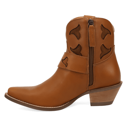 SADDLE UP LEATHER BOOTIE
