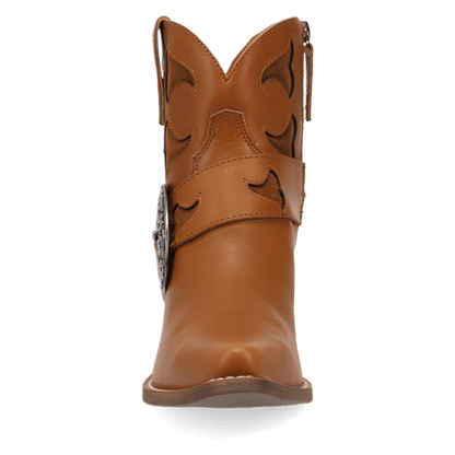 SADDLE UP LEATHER BOOTIE