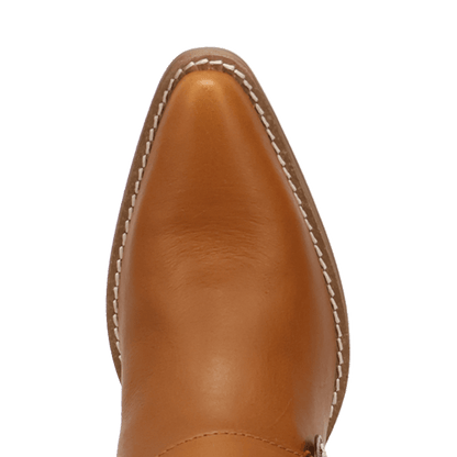 SADDLE UP LEATHER BOOTIE