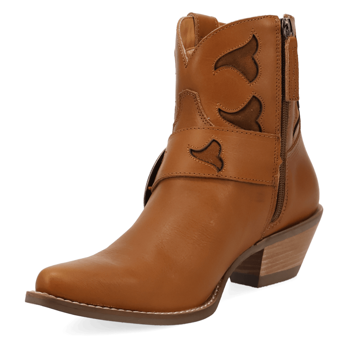 SADDLE UP LEATHER BOOTIE