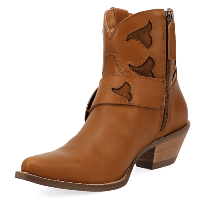 SADDLE UP LEATHER BOOTIE