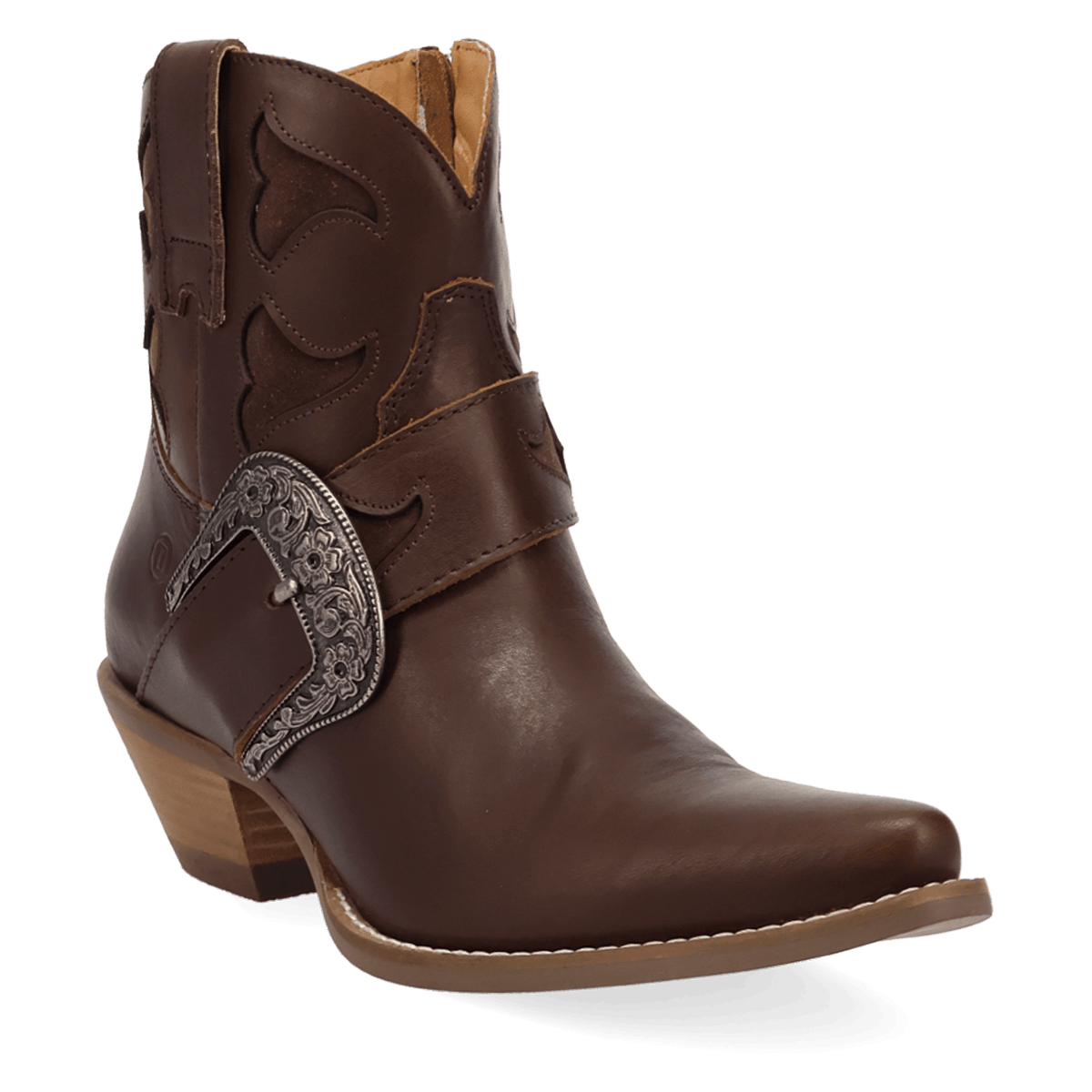 SADDLE UP LEATHER BOOTIE