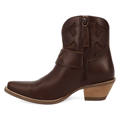 SADDLE UP LEATHER BOOTIE