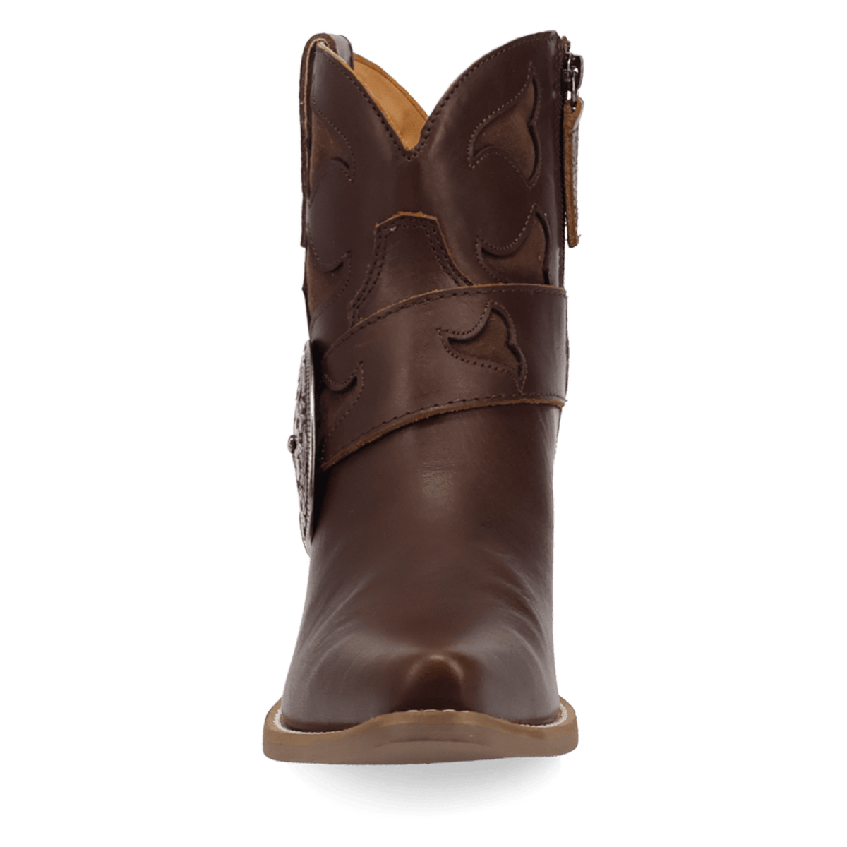 SADDLE UP LEATHER BOOTIE