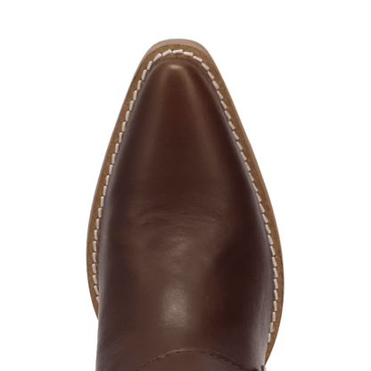 SADDLE UP LEATHER BOOTIE