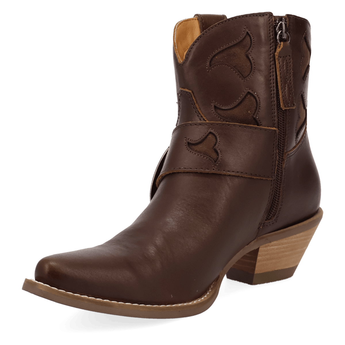 SADDLE UP LEATHER BOOTIE