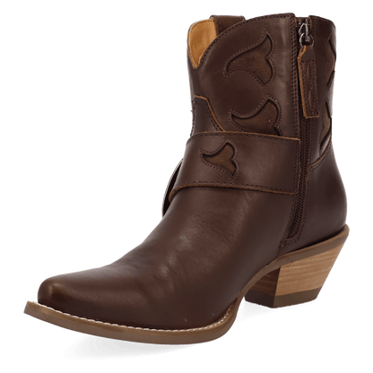 SADDLE UP LEATHER BOOTIE
