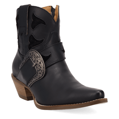 SADDLE UP LEATHER BOOTIE
