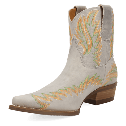 LAUREL LEATHER BOOTIE