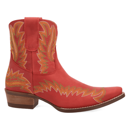 LAUREL LEATHER BOOTIE