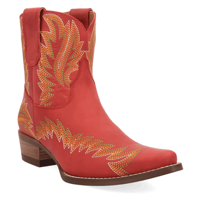 LAUREL LEATHER BOOTIE