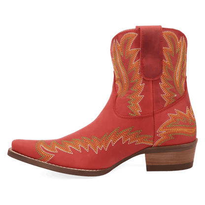 LAUREL LEATHER BOOTIE
