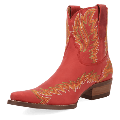 LAUREL LEATHER BOOTIE
