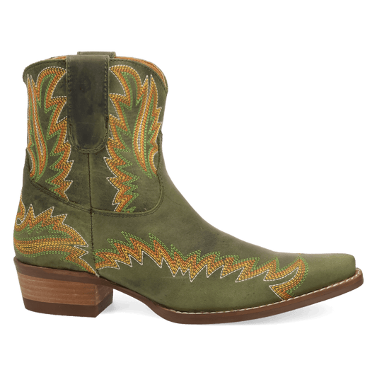 LAUREL LEATHER BOOTIE