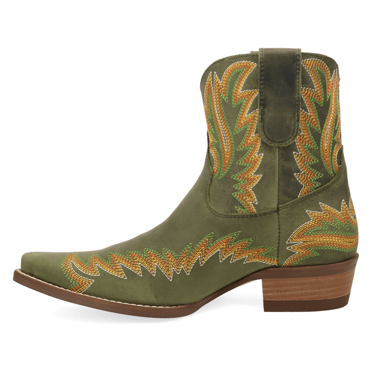 LAUREL LEATHER BOOTIE