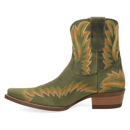 LAUREL LEATHER BOOTIE