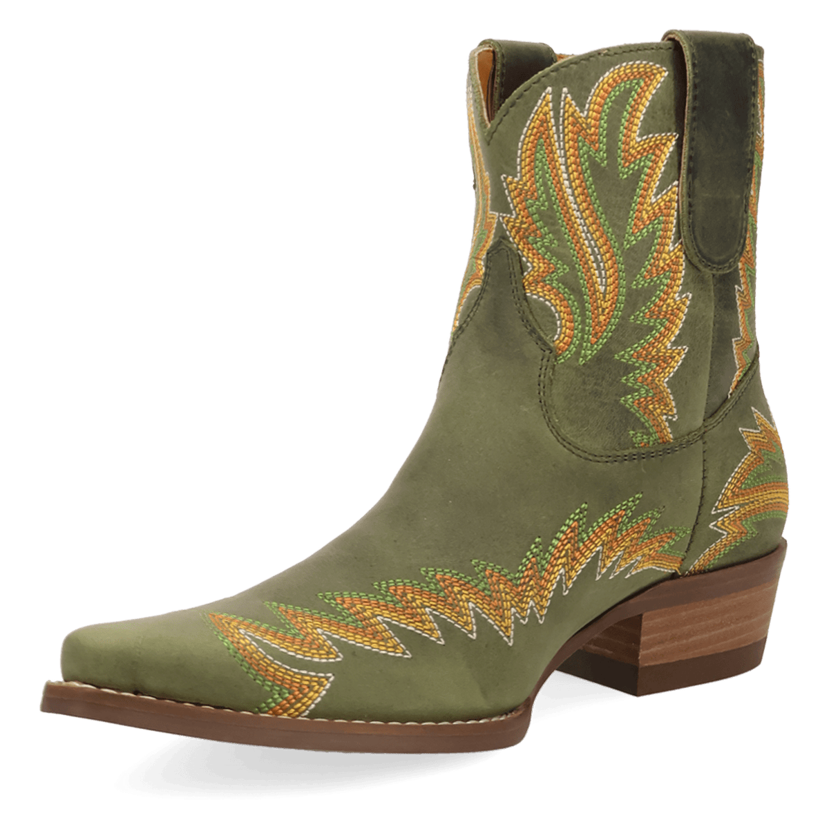 LAUREL LEATHER BOOTIE