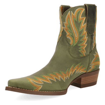 LAUREL LEATHER BOOTIE