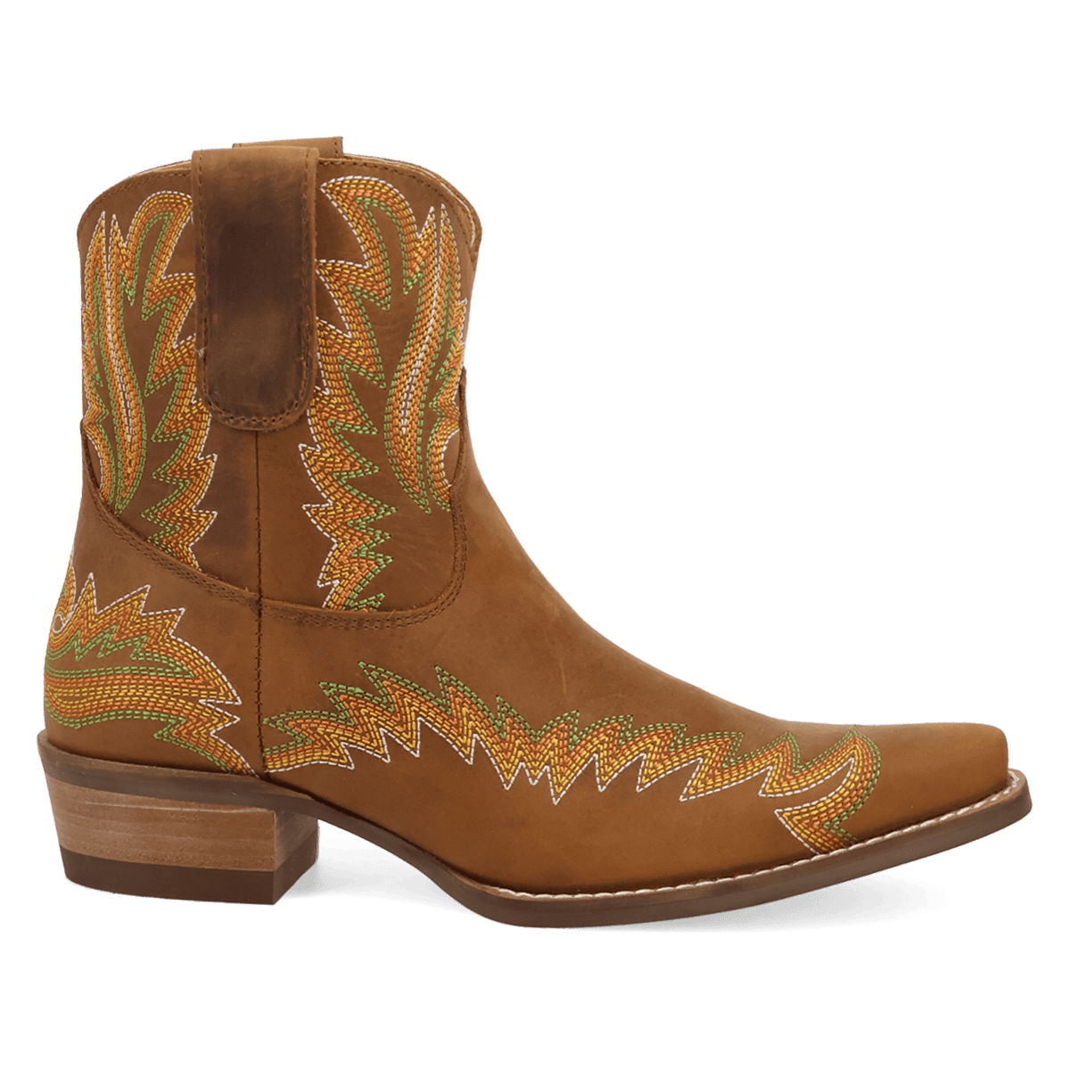 LAUREL LEATHER BOOTIE