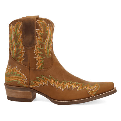 LAUREL LEATHER BOOTIE