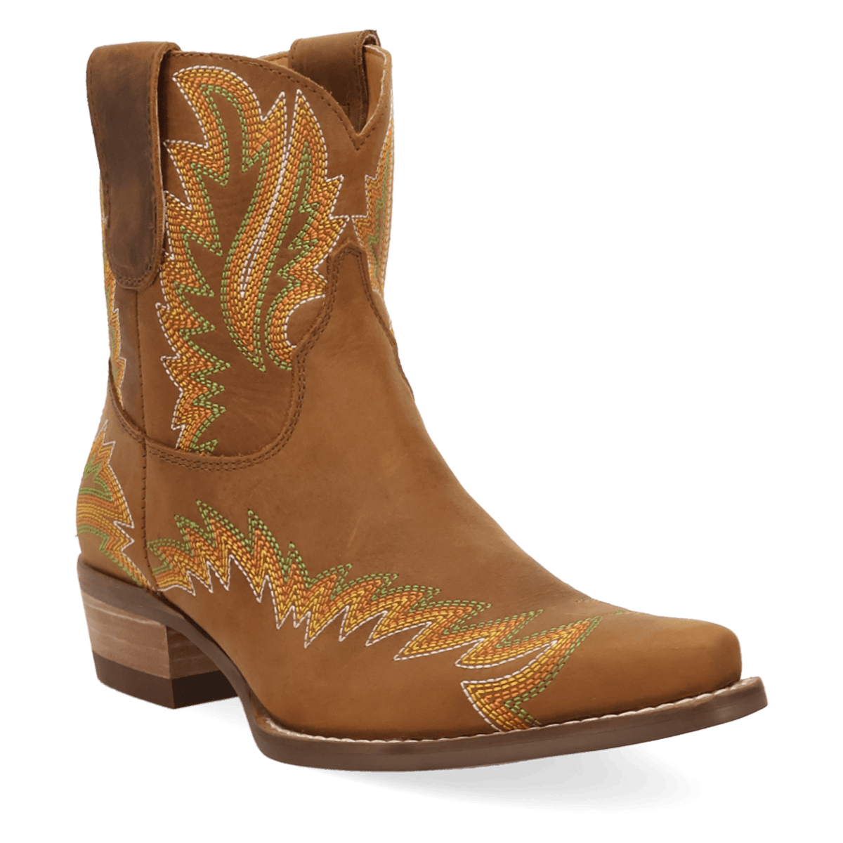 LAUREL LEATHER BOOTIE