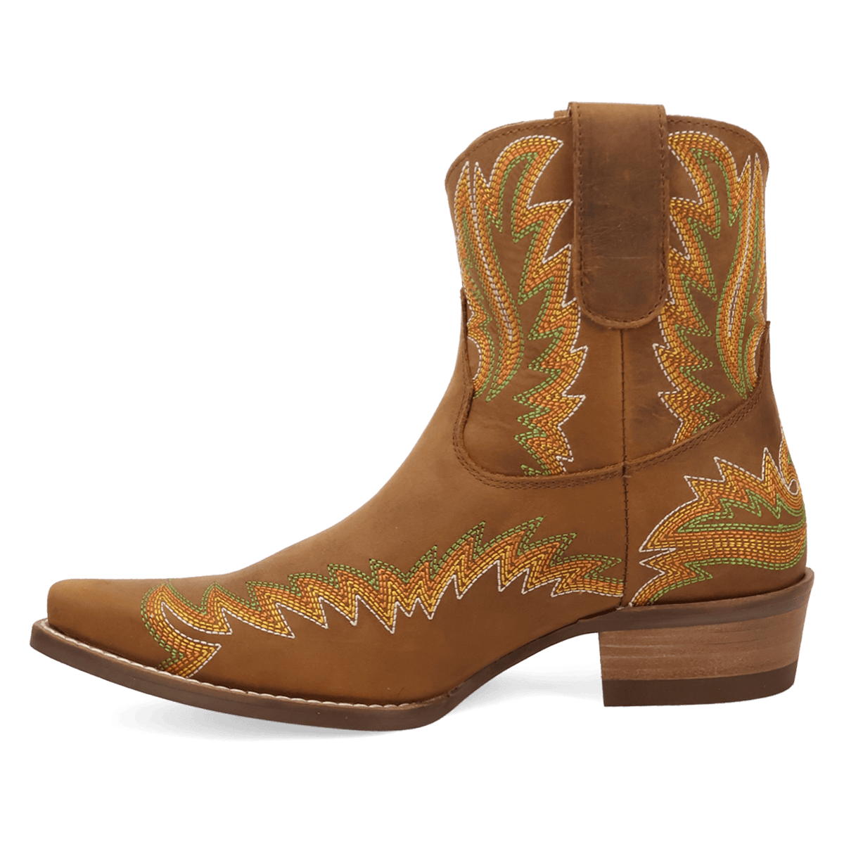LAUREL LEATHER BOOTIE