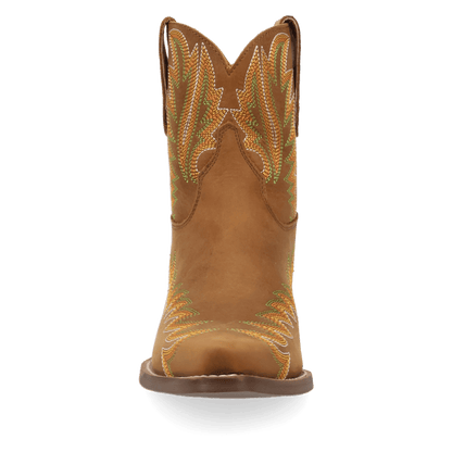 LAUREL LEATHER BOOTIE