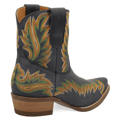 LAUREL LEATHER BOOTIE