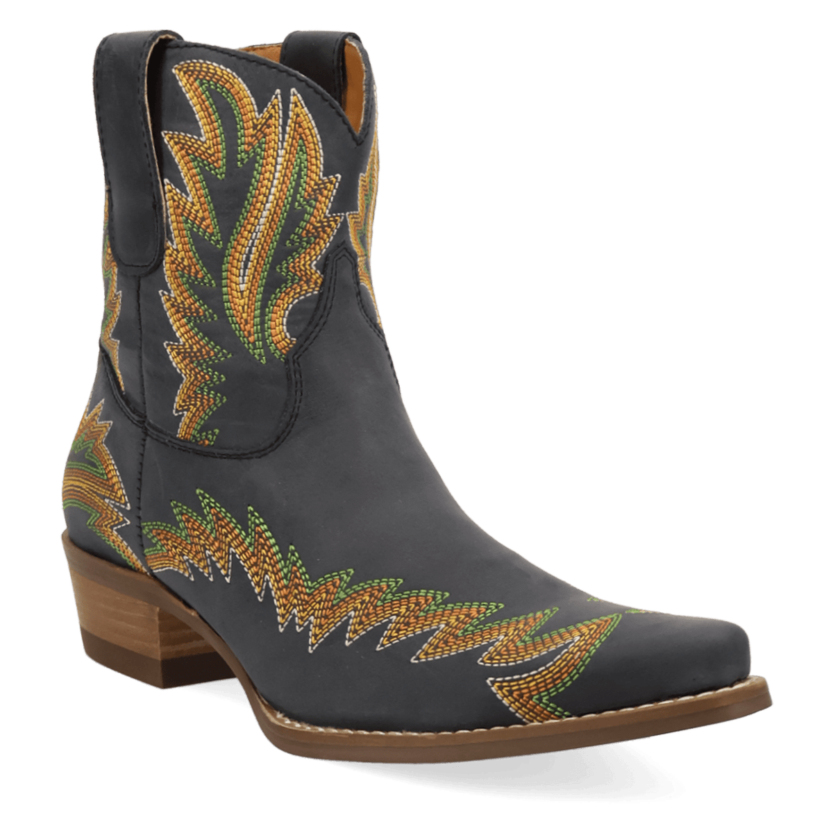 LAUREL LEATHER BOOTIE