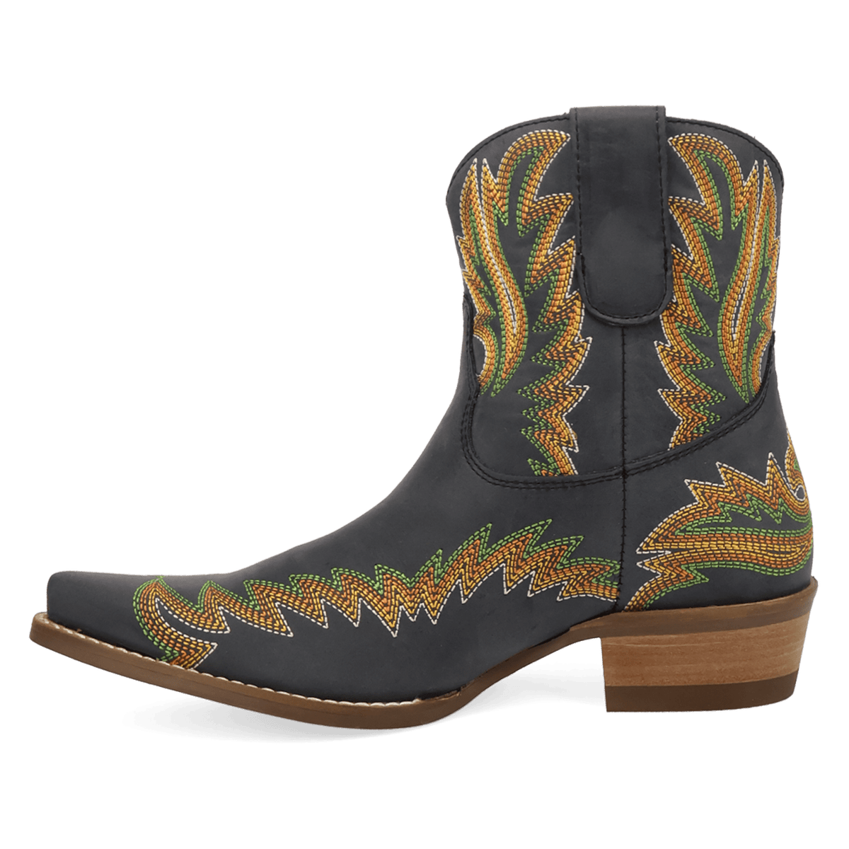 LAUREL LEATHER BOOTIE