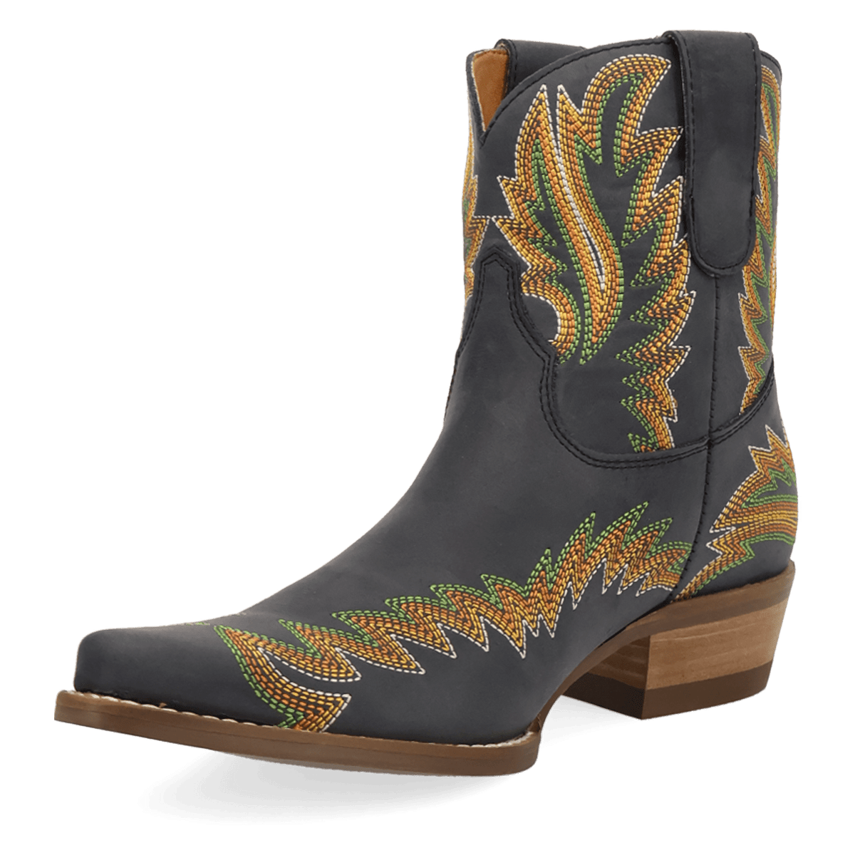 LAUREL LEATHER BOOTIE