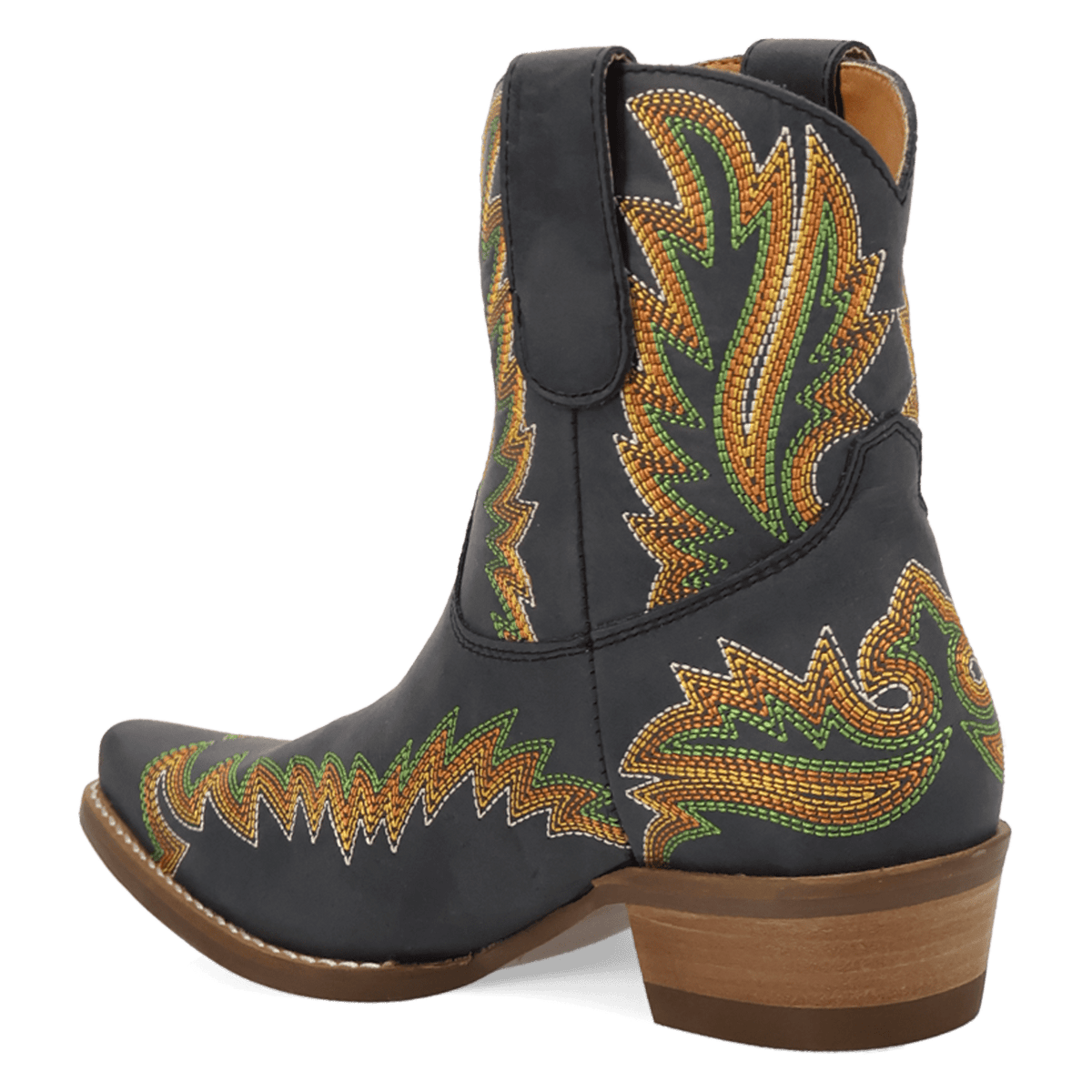 LAUREL LEATHER BOOTIE