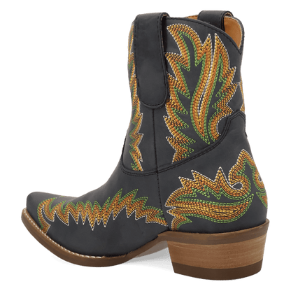 LAUREL LEATHER BOOTIE