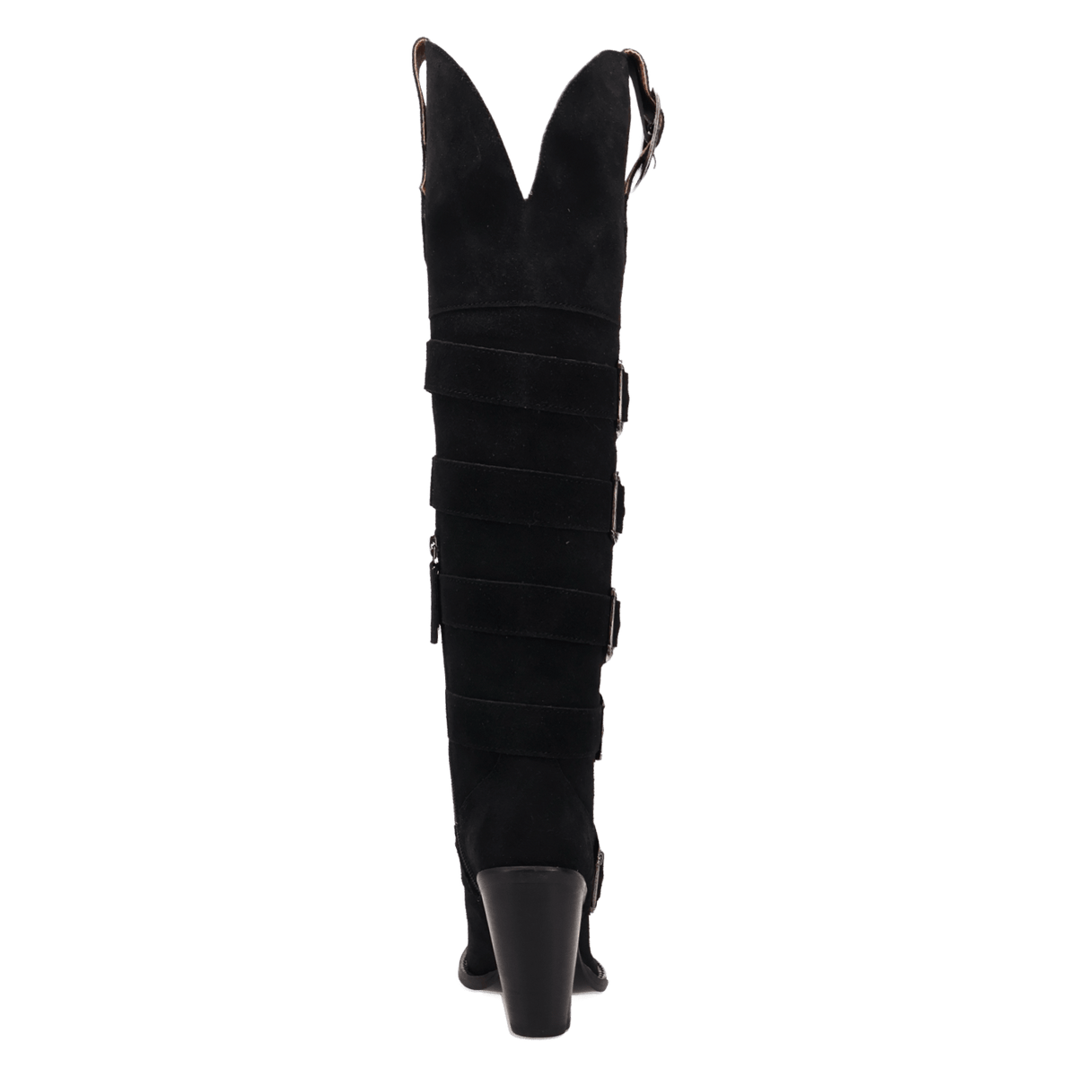 BUCKED OFF LEATHER BOOT