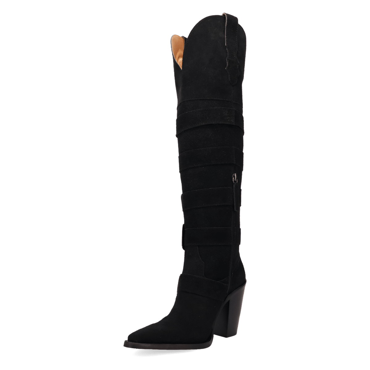 BUCKED OFF LEATHER BOOT