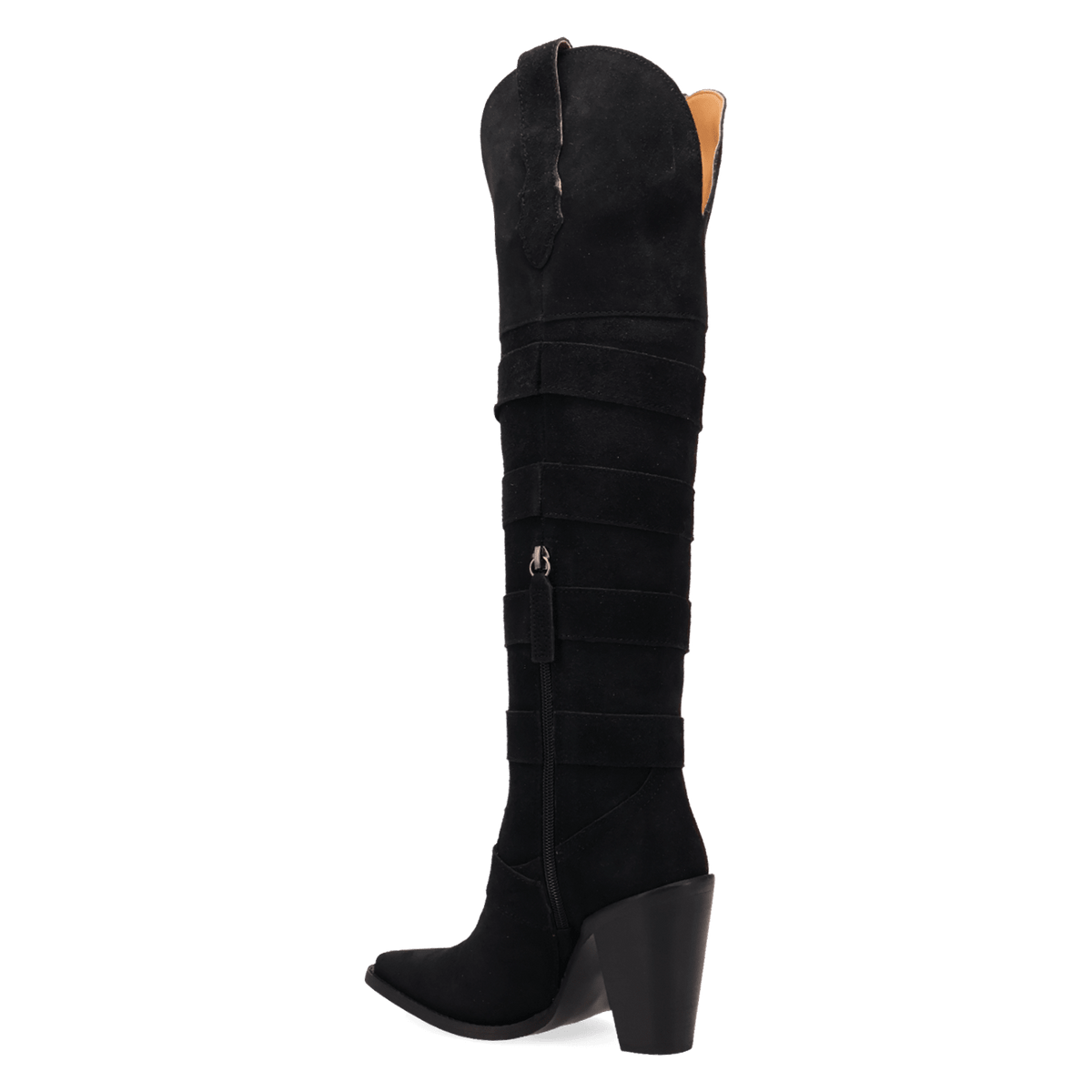 BUCKED OFF LEATHER BOOT