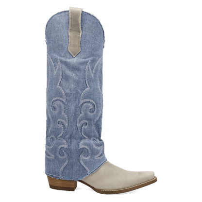 BLUE JEAN BABY LEATHER BOOT