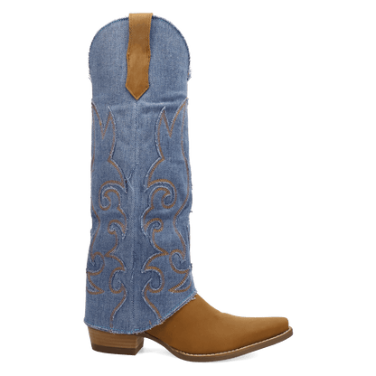BLUE JEAN BABY LEATHER BOOT