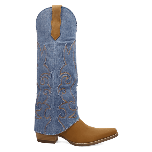 BLUE JEAN BABY LEATHER BOOT
