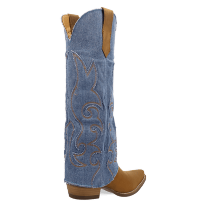 BLUE JEAN BABY LEATHER BOOT