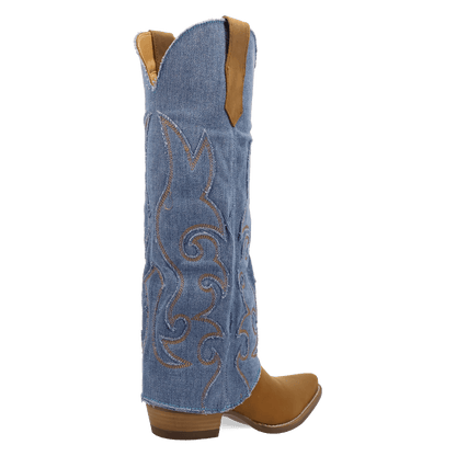 BLUE JEAN BABY LEATHER BOOT