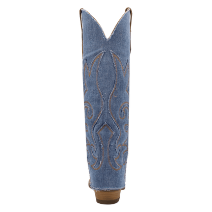 BLUE JEAN BABY LEATHER BOOT