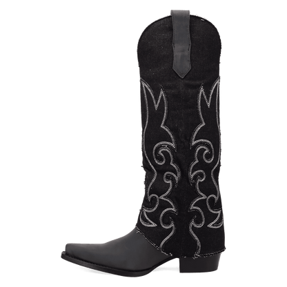 BLUE JEAN BABY LEATHER BOOT