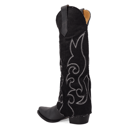 BLUE JEAN BABY LEATHER BOOT