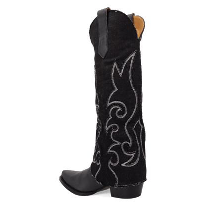 BLUE JEAN BABY LEATHER BOOT