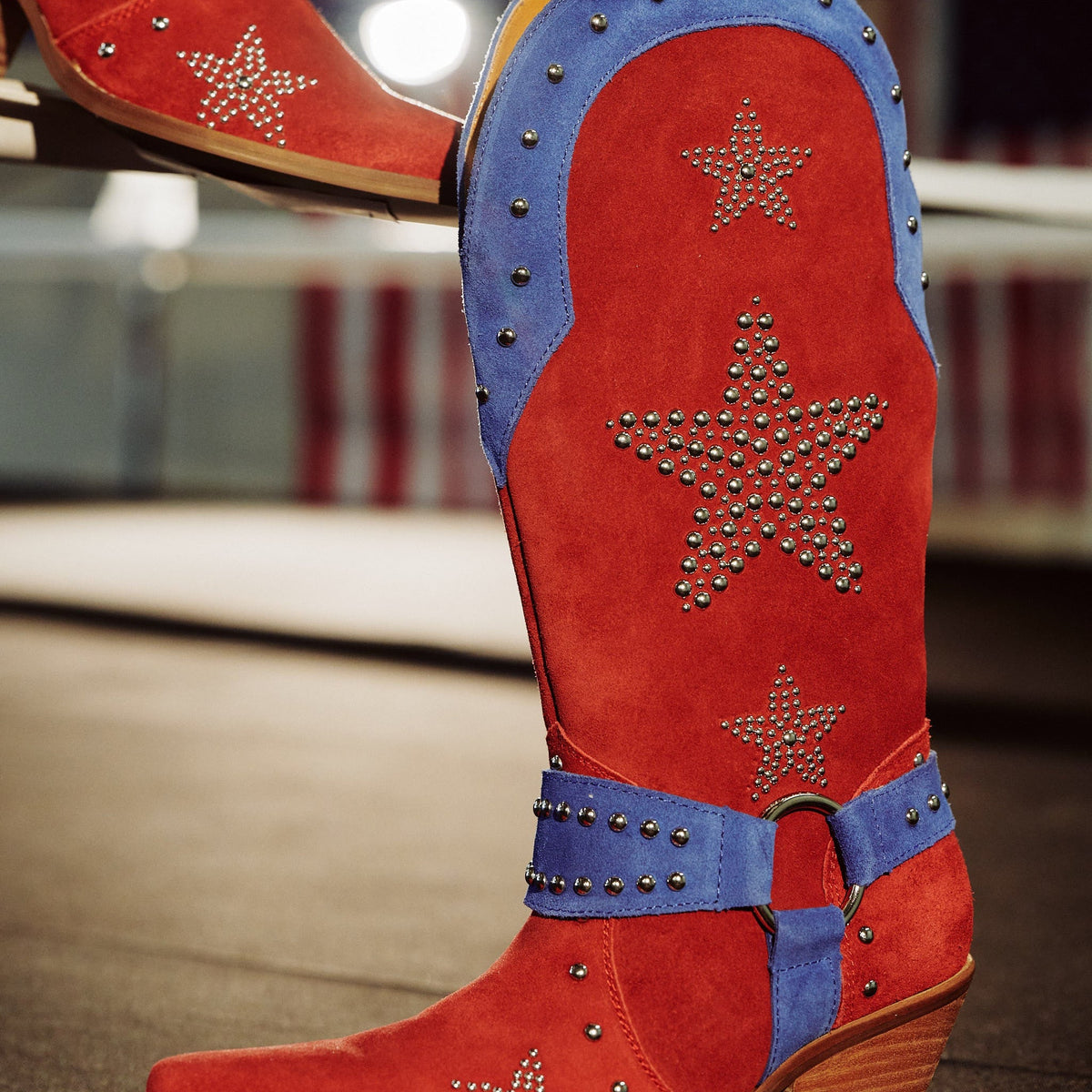 LUCKY STARS SUEDE LEATHER BOOT